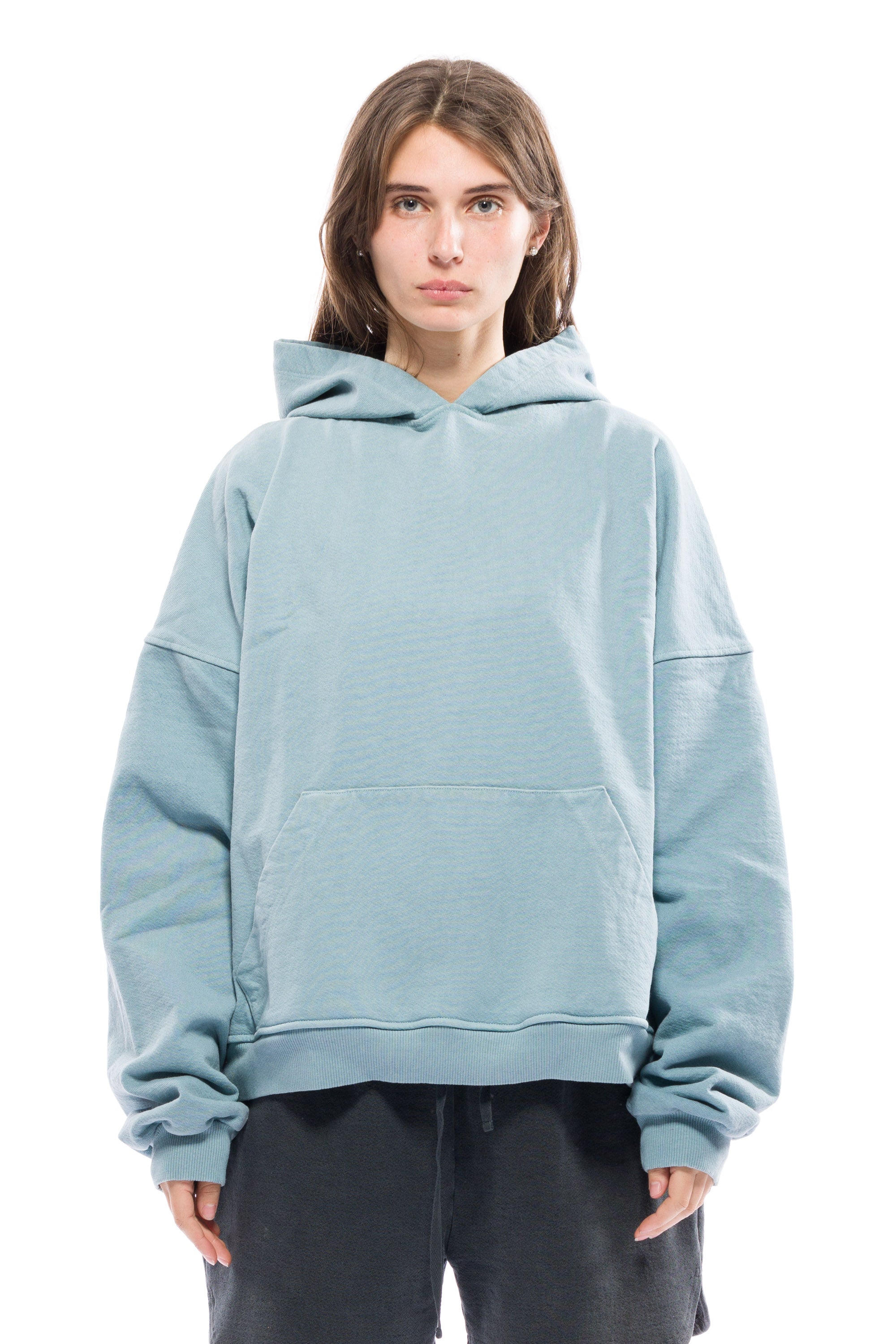 Sky blue oversized hoodie hot sale